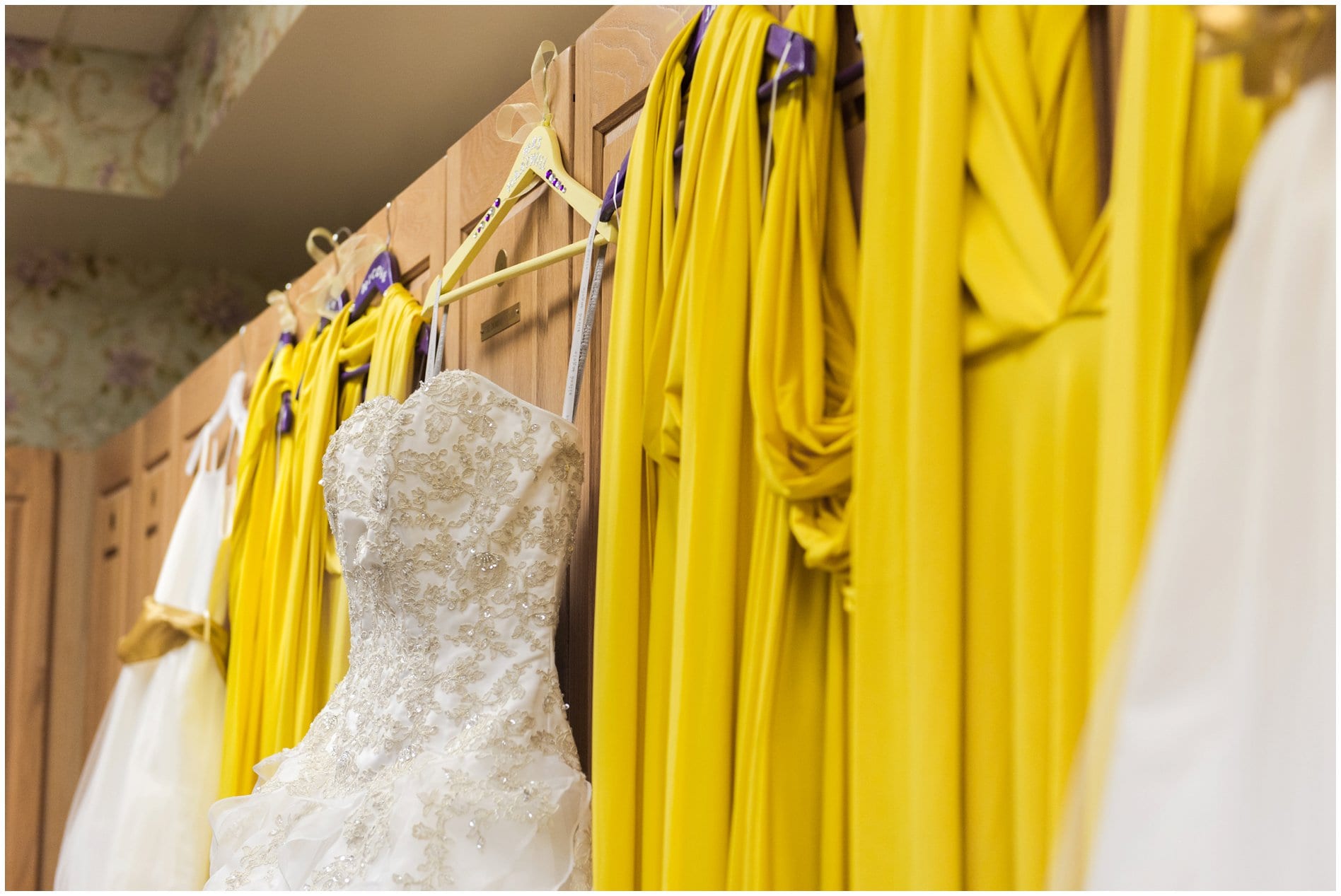 yellow bridesmaids