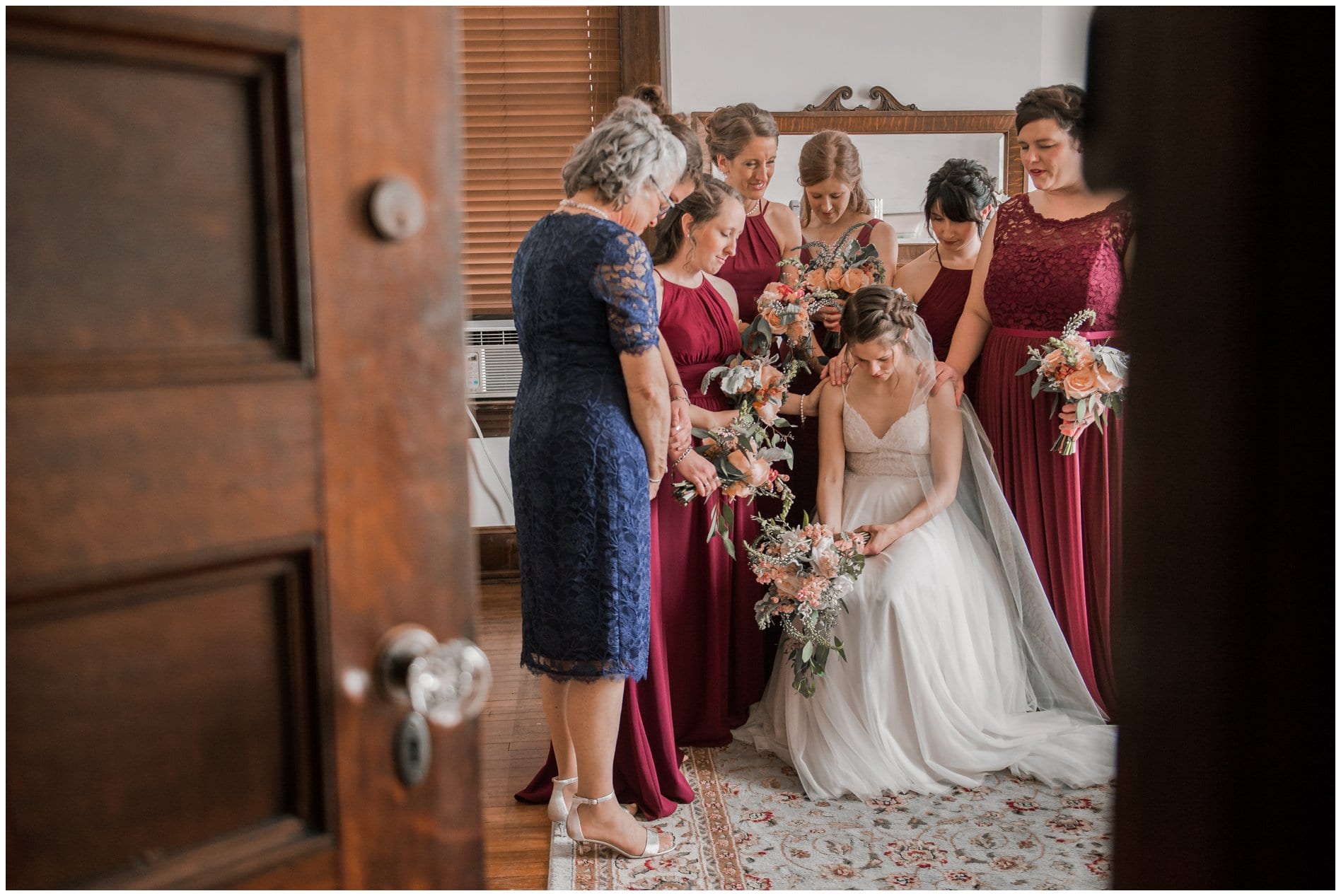 Norfolk Womens Club Fabric Themed Wedding