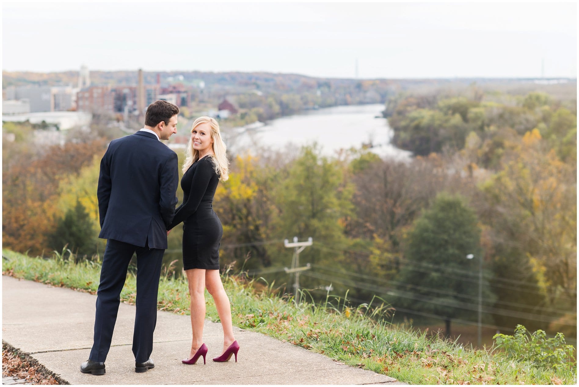 Engagement photos at Libby Hill